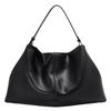 Large Capacity Tote Bag Women's Lazy and Relaxed Cowhide Commuting Leather Underarm Bag Autumn and Winter Soft Leather Shoulder Messenger Bag