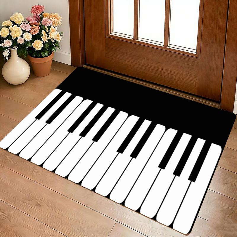 Music Keys Living Room Nonslip Area Rug Soft Carpet For Bedroom Game Playroom Sofa Office Home Decor Doormat Christmas Gift C9261709