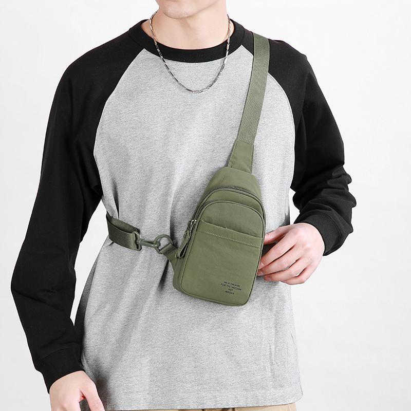Unisex Chest Bag Commuter Shoulder Bag Multifunctional Crossbody Bag