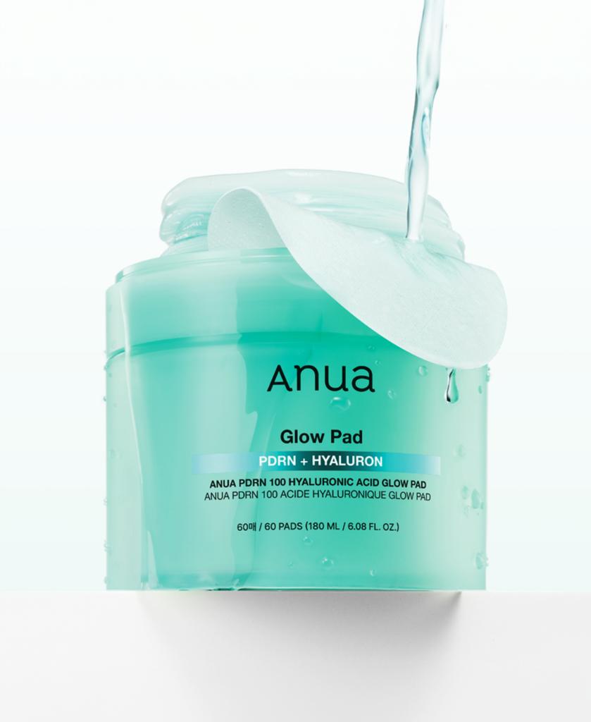 Anua PDRN 100 Hyaluronic Acid Glow Pad 60 Sheets (180ml)