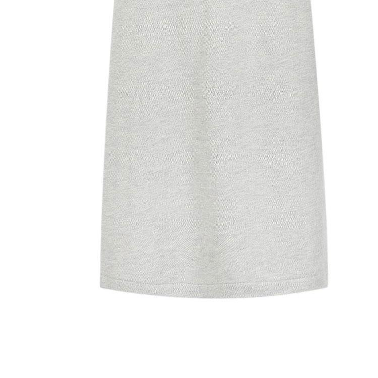 Polo Ralph Lauren SS23 Kurzarm Einfarbig Lässig Polo Kleid Damen Kleider Grau 211570229033
