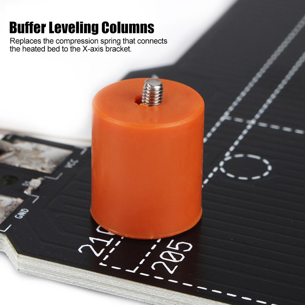 4 buc Coloană de nivelare pat cald silicon Potrivită pentru imprimantă 3D Ender2Ender 3Ender 3 proCR1010s PRO