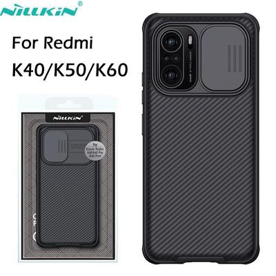 Pro Redmi K40 K40S K50 K50i K60 K60E Pro Plus + pouzdro Ultra NILLKIN CamShhield Pro Camera Protection Slide Cover