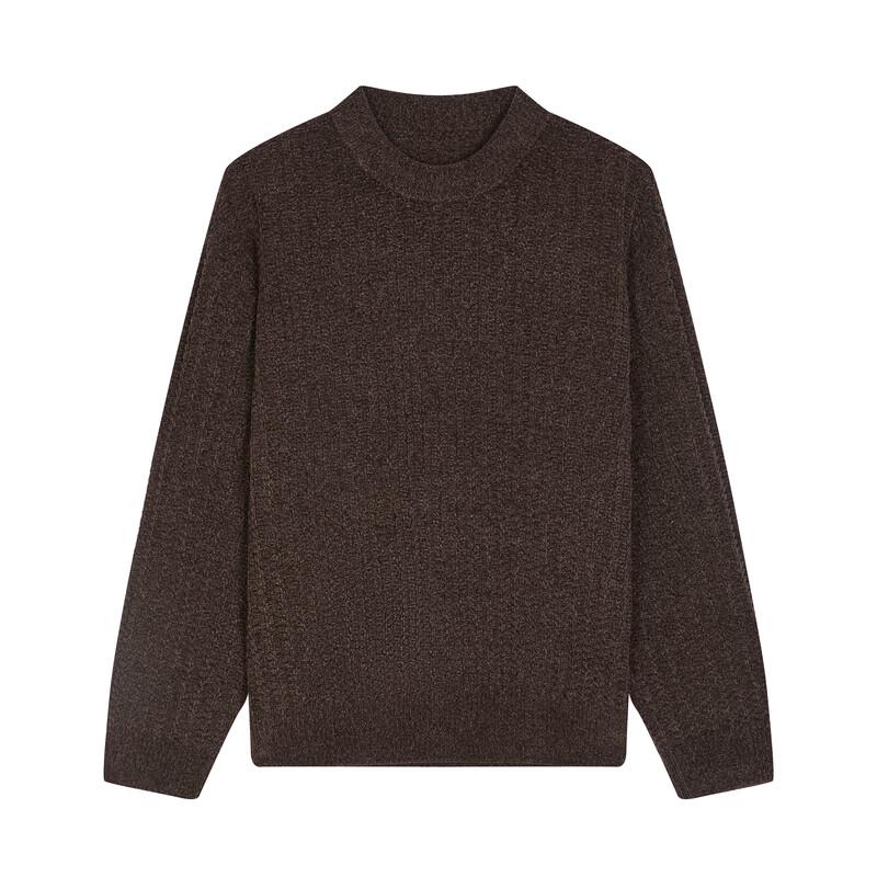 CROQUIS Men's 2024 Autumn Loose Crew Neck Sweater