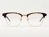 Alloaiweeo [Alo:Ctzen] Ci9708B C3 Modern Classic Semi-Oversized Leopard Print Browline Frames
