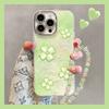 Nut Floral Bracelet Knot Suitable for 17promax Mobile Phone Case Iphone16 Light Luxury Premium 15 Small Fresh 14 Women