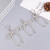 Luxury Sweet Shiny  Bow Keychain  Bowknot Keyring Bag Pendant Bags Key Hanging Decoration For Girls Gift
