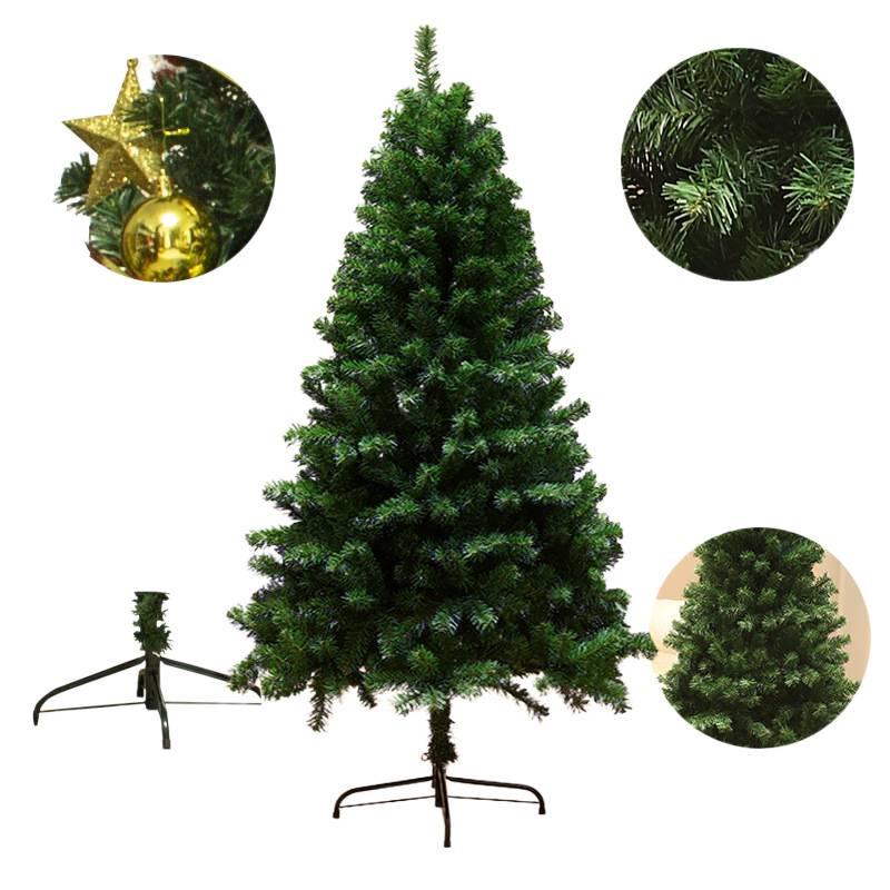 2025 Luxury Christmas Tree Package: 1.2-4M Luminous with Ornaments