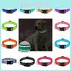 Stilvolles Reflektierendes Nylon-Hundehalsband Halten Sie Ihr Haustier Sicher Und Sichtbar In 12 Verschiedenen Farben