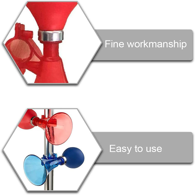 2 ks dětských kol Hlasitý zvonek Vzduchový klakson na kolo Bezpečnostní klakson Zvonek na řídítka silničního kola Zvonění Barevné dětské cyklistické doplňky Zvonky