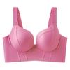 Large Size Bra for Women Full Cup Bra for Women Simple and Gathered Bra Without Steel Rings Push Up Bra