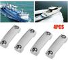 4 Pcs 316 Stainless Steel Boat Deck Fitting Parts Rope Tie Down Eye Strap Loop