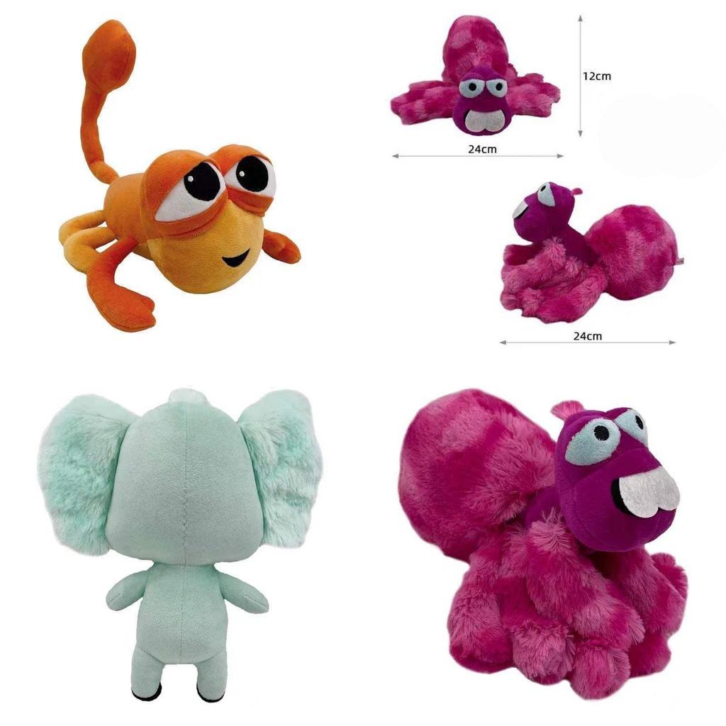 Niedliches „Zurück ins Outback“-Plüschtier Frank Maddie, weiche Cartoon-Stoffpuppe für Kinder