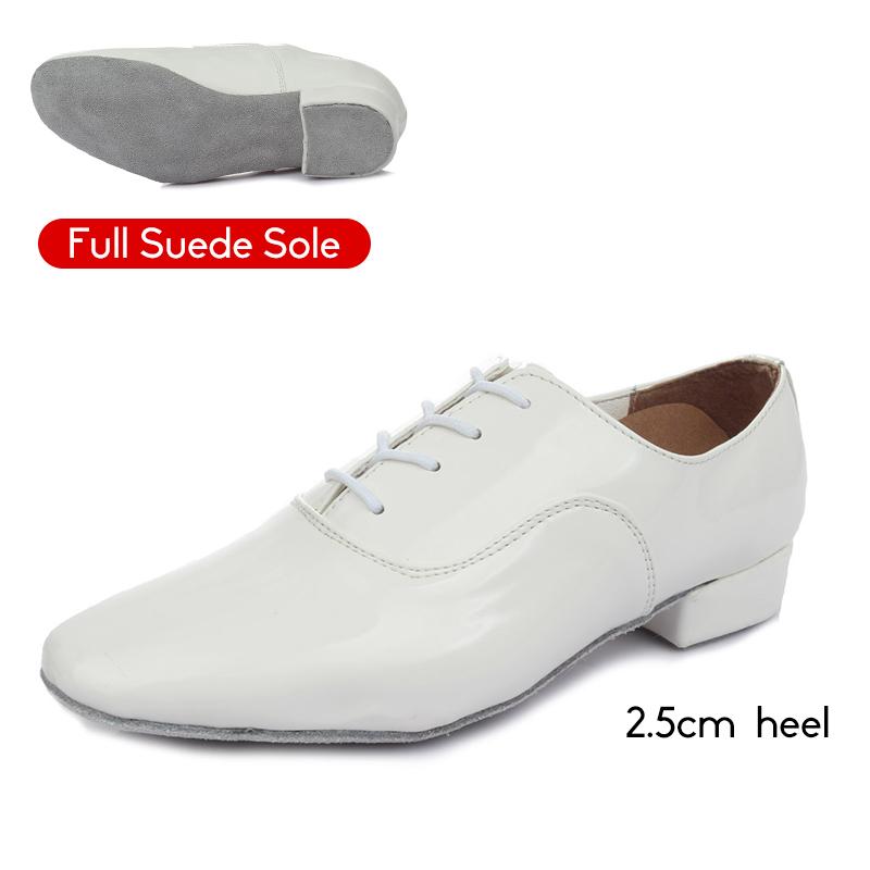 

Shoes for Man Latin Ballroom Dance Shoes Modern Indoor Shoes Men Tango Dance Sneaker Zapatos De Hombre Chaussures Homme De Luxe 36 білий