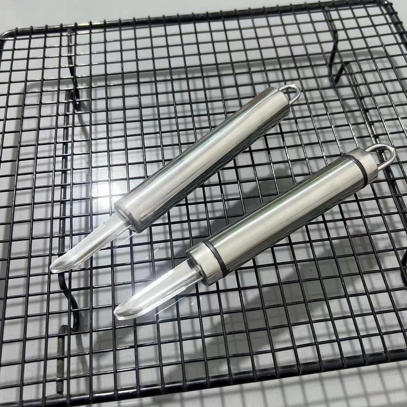 Kitchen Gadgets Corer Fruit Corer&Peeler Vegetable Core Remover Stainless Handheld Longan Corer For Lychee Cherry Cooking Tools