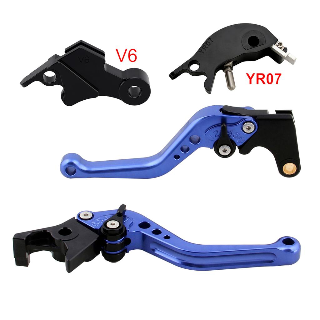 NEW Short Clutch Brake Lever fit for YAMAHA XSR900 XSR900GP MT-09 MT-09SP 24-25 Blue