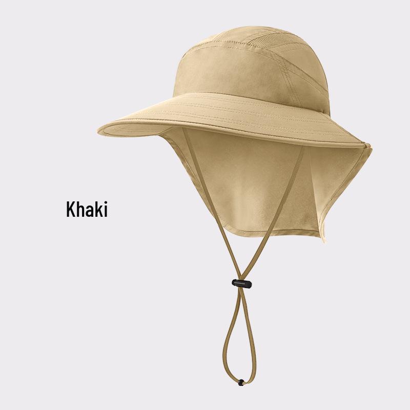 Breathable Water-Repellent Sun Hat with Neck Protection for Outdoor Activities