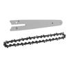 6 Inch Chains Replacement and 6 Inch Chainsaw Guide Plate for Electric Saw Parts Wood Cutting