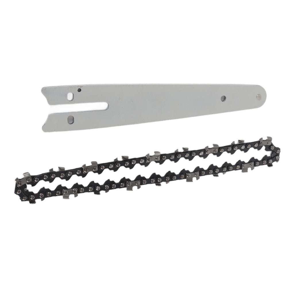6 Inch Chains Replacement and 6 Inch Chainsaw Guide Plate for Electric Saw Parts Wood Cutting
