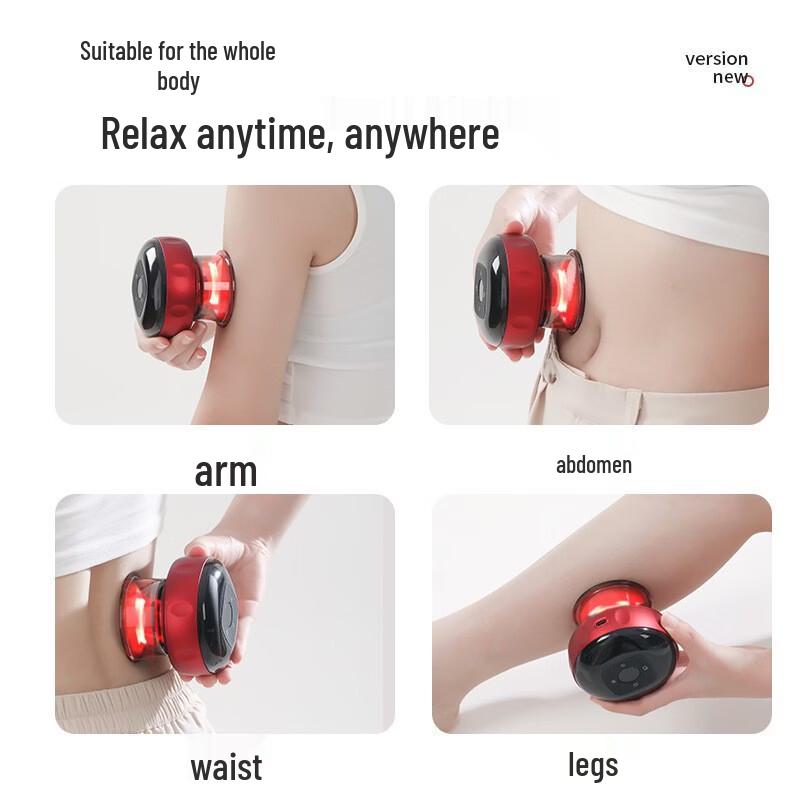 Amos Smart Electric Cupping and Scraping Massager CN Plug (adapter Included)