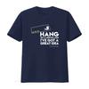 Italian Job 1969 Inspired Hang On a Minute Lads I've Got Great Idea Classic Heavy Funny Adult T Shirt Vintage Washed