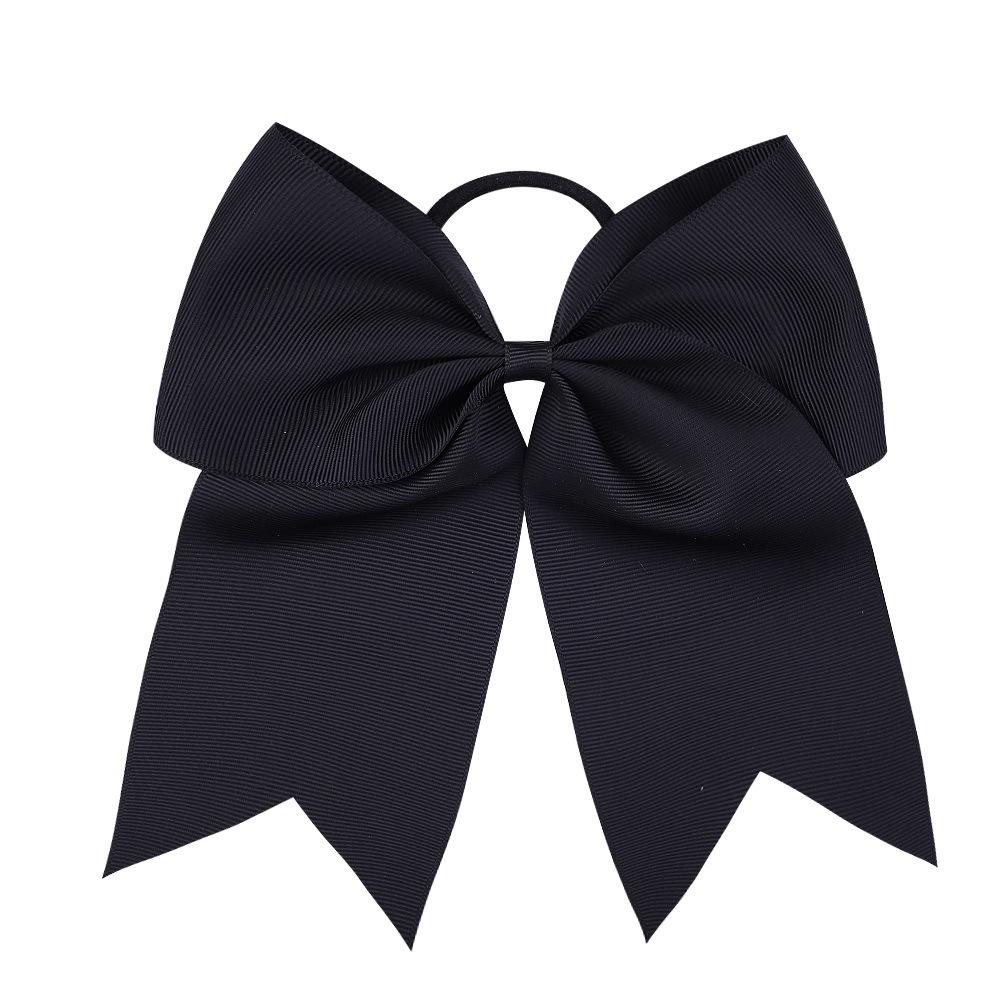 Vibrant Solid Color Hair Bows - Elastic Hair Ties for Women - Hair Accessories with Rope Design, Easy to Use, and Comfortable Wear