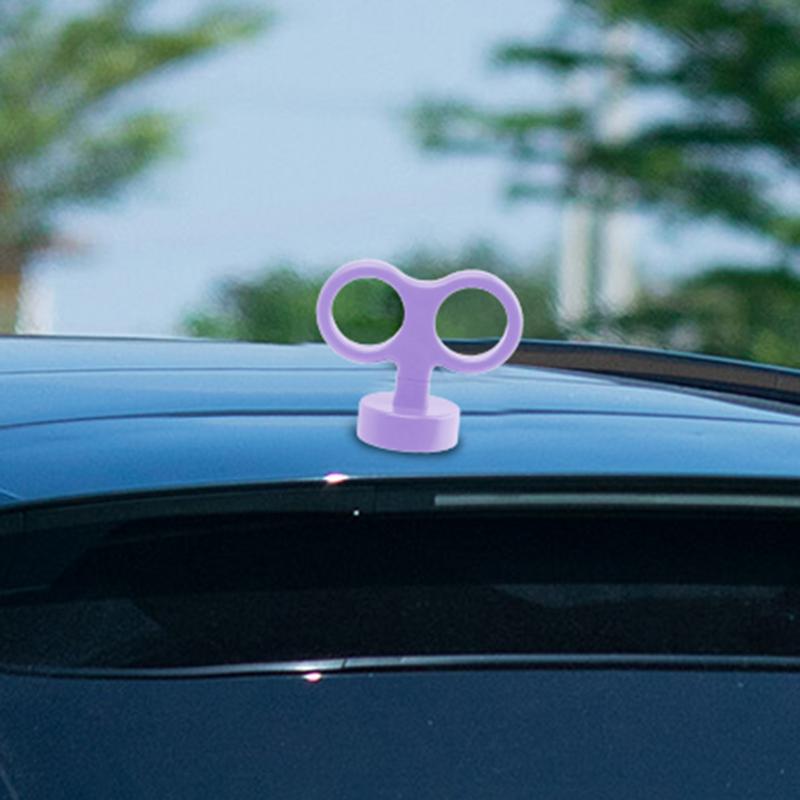 Tail Helmet Key,3D Wind Up Decoration,Cute Auto Toy,Motorcycle Rear Ornament, Decorative Piece Used In Vehicle Displays,