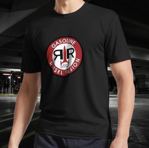 Red Rocket Logo (Color) Active T-Shirt Funny Size Mode American T-shirt S разноцветный