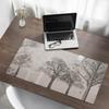 Non-slip Desk Mat for Office Wooden Impression 100X50 Cm