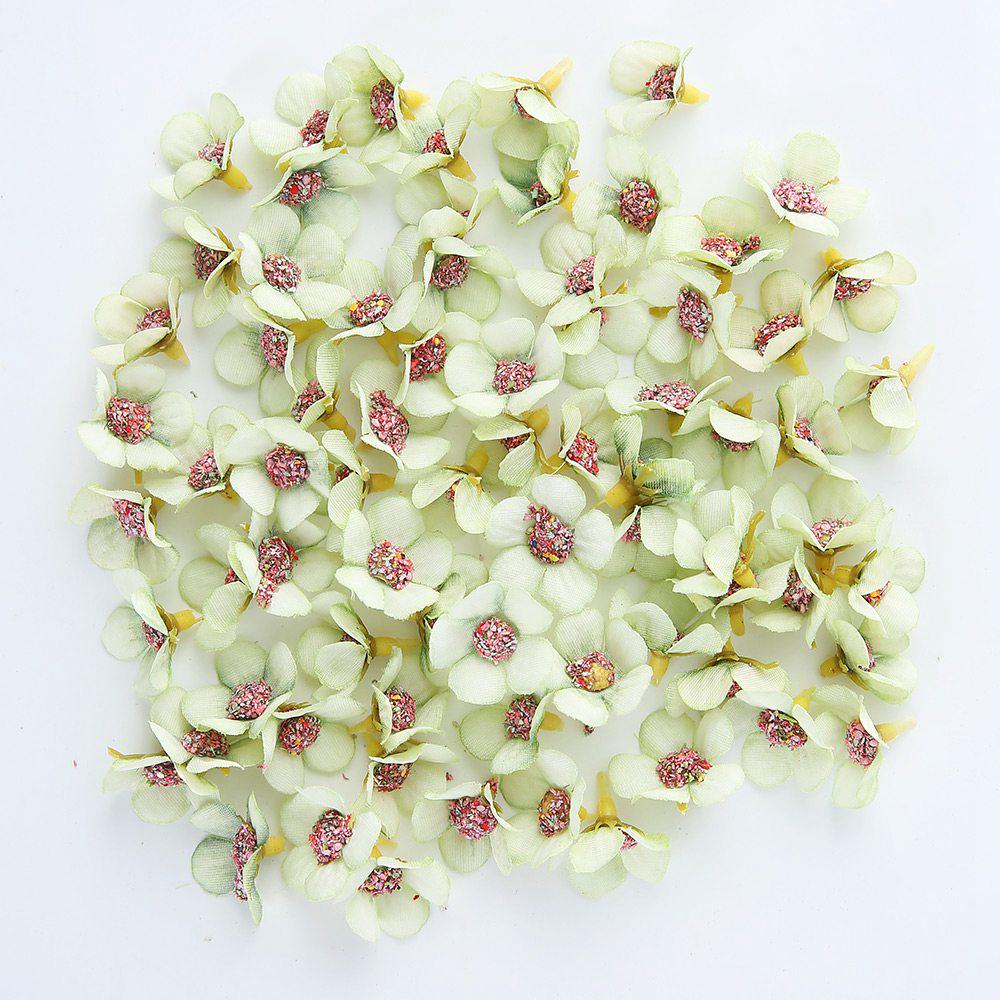 50/100 Stück Mini Gänseblümchen Künstliche Blumenköpfe Seide DIY Bilderrahmen Foto Requisiten Heimdeko Muttertag Hochzeit Dekoration