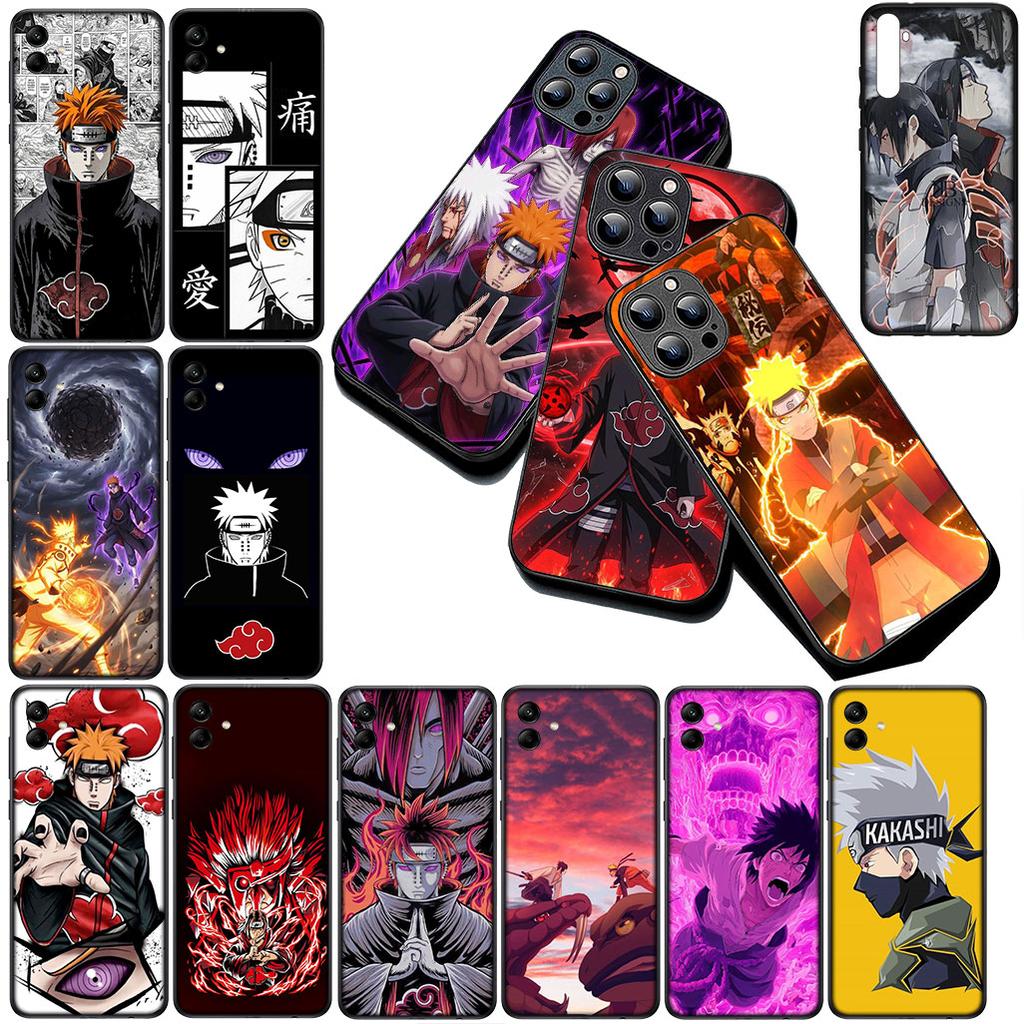 Cover for Samsung Galaxy S10 S8 S9 Plus A33 A34 A31 70 A71 A72 Note 20 9 8 S10E Phone Case Sasuke Pain Narutos Uchiha Itachi