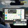 17.78cm Car Stereo MP5 Radio Player with 2DIN Panel, FM/USB/AUX/Mirror Link, Navigation Headunit, 2D/3D/4D/5D Sound, 2D/3D/