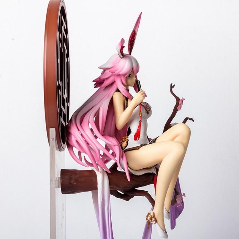 31cm Anime Mmihoyo Figure 1 /8 Cheongsam Ver Yae Pvc Action Figure Toys Collectible Model Toys Kid Gift