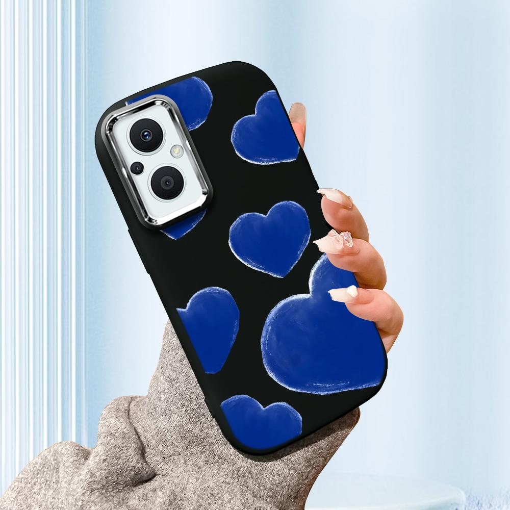 For Vivo V23 V25 V27 V29 V30 Y27S Y28 Y33S Y36 Infinix Hot30I Hot40 Tecno Spark20 Cartoon Black Cat Silver Edge Soft Liquid Silicone Protective Casing