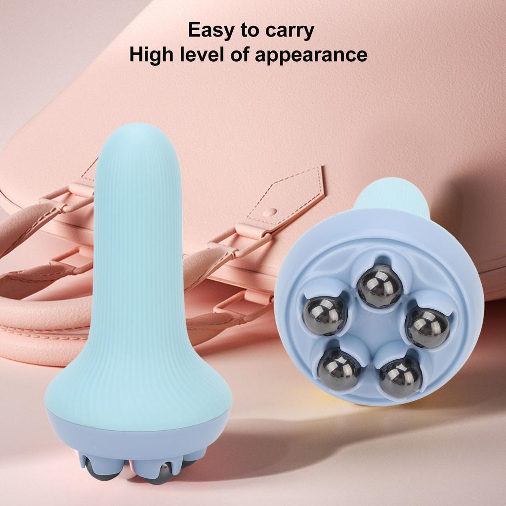 5 Magnet Bead Massage Roller Handheld 360 Degree Rotating Slimming Rotating Roller   for Skin Care