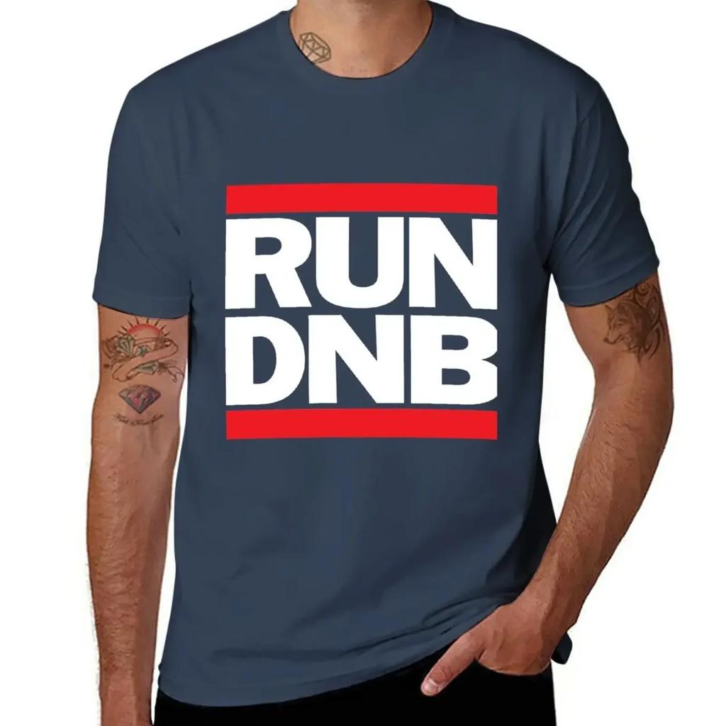 Run Dnb Tshirt Vintage Clothes Summer Tops Unisexs Tall T Shirts