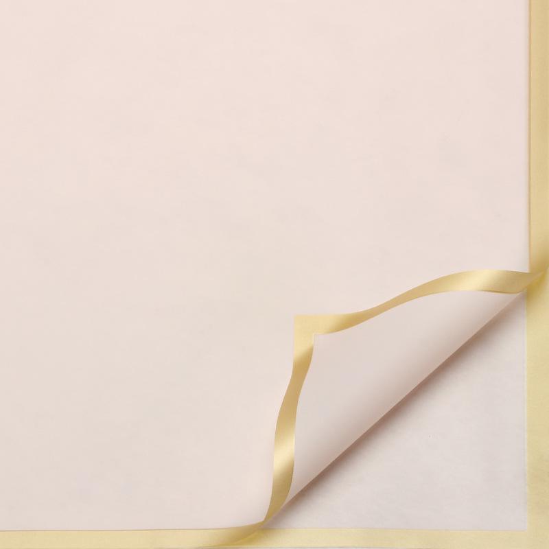 

Водонепроникна плівка-желе Roland Gold Edge Пакувальний папір для квітів