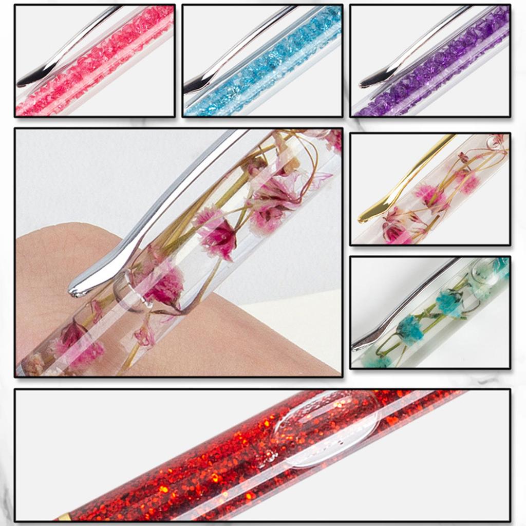 6 ks Neobvyklá kuličková pera s kovovým klipem na pero, Kancelářské podpisové pero, Otočný mechanismus, Hrot 1,0 mm, Píše hladce pro ženy, dívky