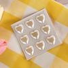 3D Faux Crystal Heart Sticker Self-Adhesive Easy To Apply Perfect for DIY Scrapbooking Journaling Supply