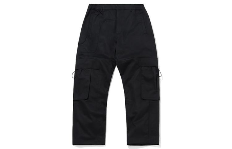 Li Ning Cargo Pants Men s Black Moderate AKXQ527-3 XXL