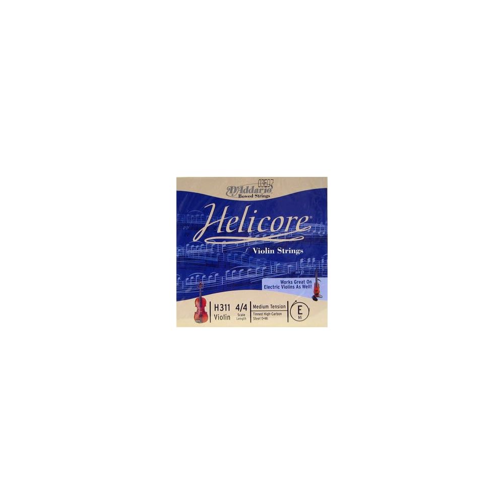 D Addario Helicore Violin Strings Set for 4/4 Size 5 String Instruments