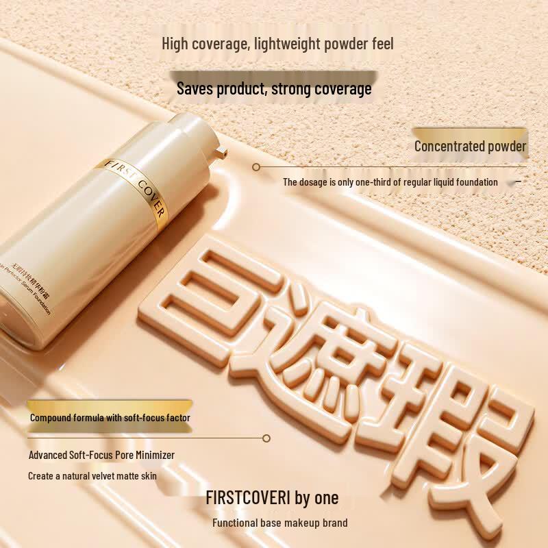 FIRST COVER Flawless Long-Wear Serum Foundation