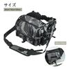 Goture Fishing Waist Bag with 2 Tackle Compact Fishing Gear Storage Bag for Outdoor Camouflage Bag, Boxes, Waterproof, Multifunctional, Fishing,