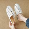 Casual Retro Woven Hollow Slippers for Women