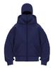 Unisex Double Hood Fleece Zipper Jacket for Spring, Autumn, and Winter