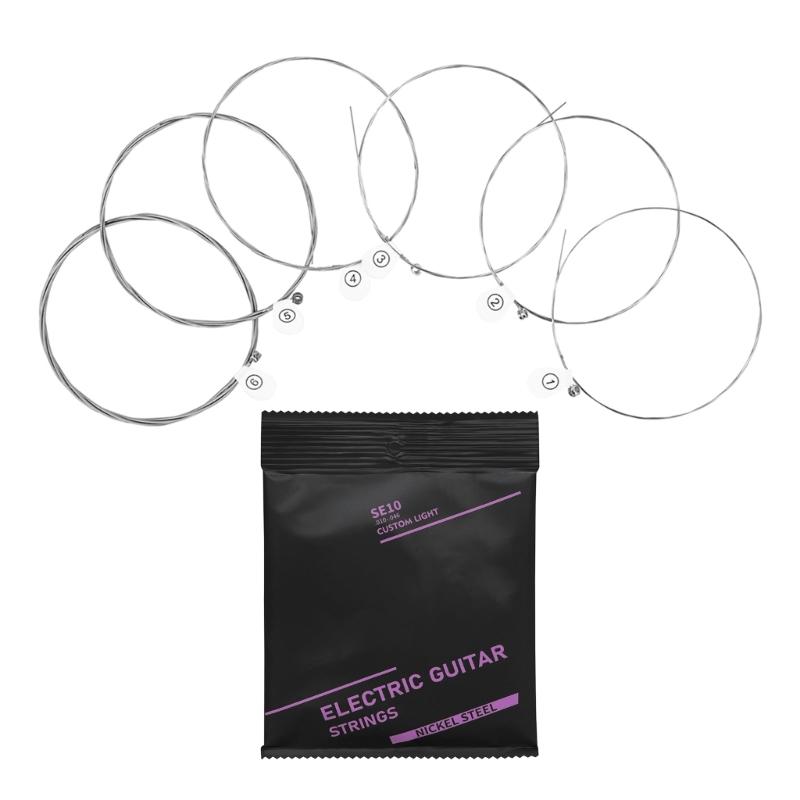 

6Pcs Folk Guitar Steel String Acoustics Guitar Strings for 6 String Classical Guitar Accessories Powerful and Enduring 1