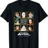 Avatar Gaang Aang Toph Katara Sokka Zuko Azula Ozai Roku T-Shirt (2)