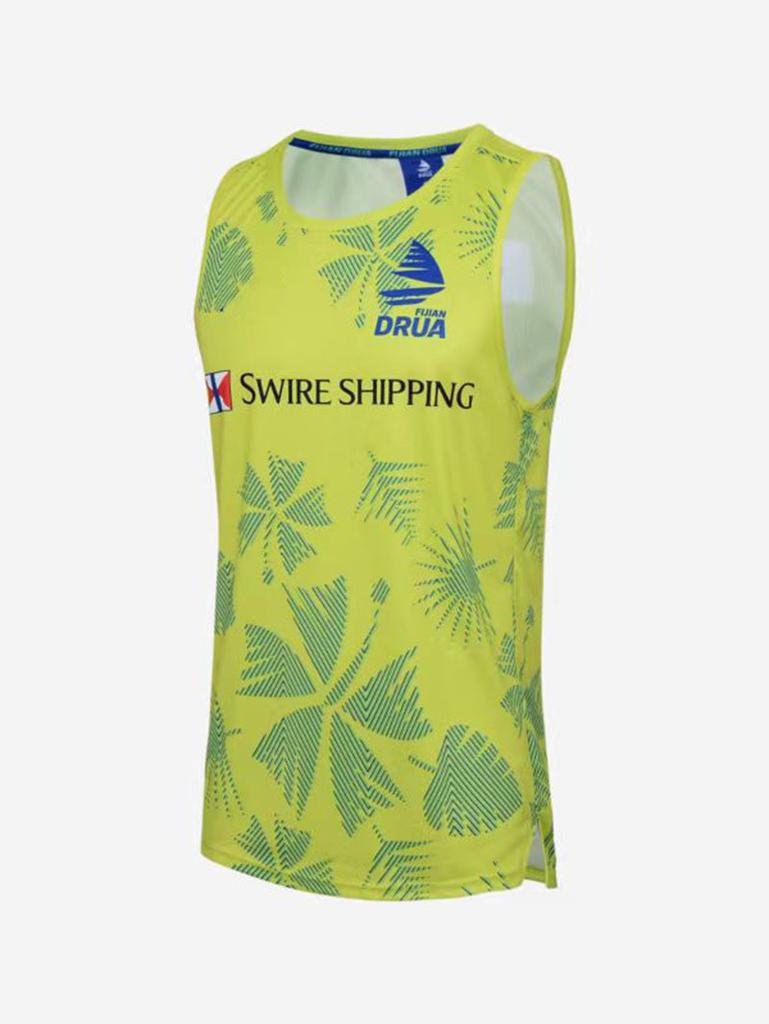 2024NRL Fiji Home and Away Sleeveless Tank Top Rugby Shirt Short Sleeve Training Shirt Fiji Rugby Jersey