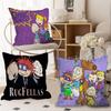 Cartoon Funny R-Rugrats Pillow Cover for Bedroom Room and Living Room Sofa Decorative Cushion Cover