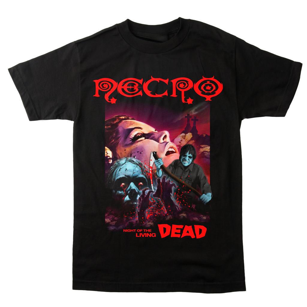 Necro Uncensored Casual Tshirt Luxury Brand for Men and Women